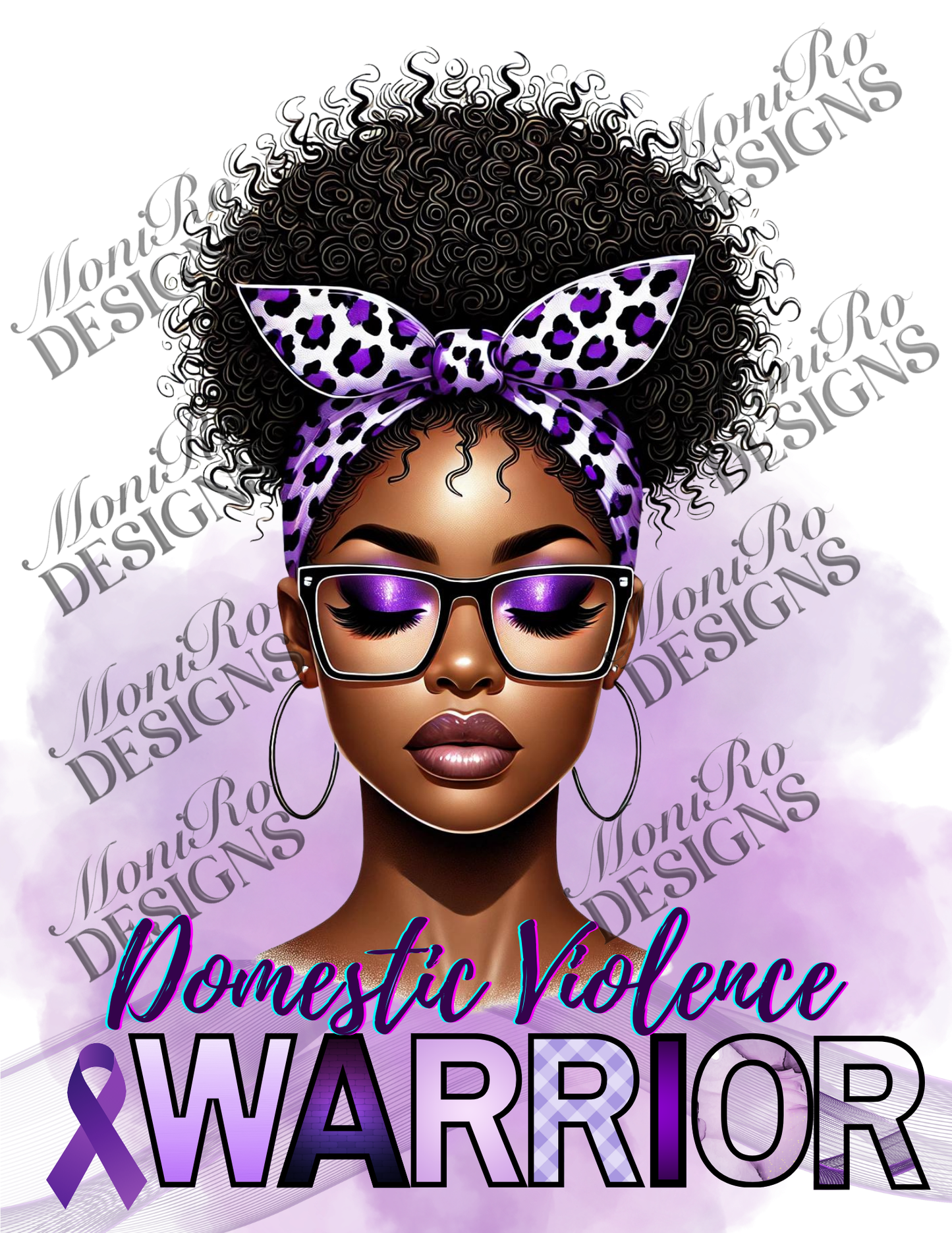 Domestic Violence Awareness PNG Design