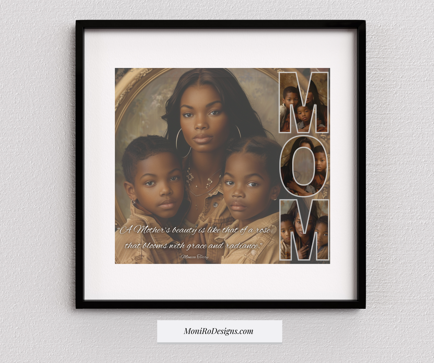 MOM CANVA EDITABLE TEMPLATE WITH SPECIAL ROSE QUOTE